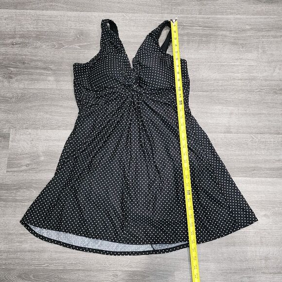 Miraclesuit Pin Point Marais One Piece Swimsuit Size 18 - Picture 6 of 12